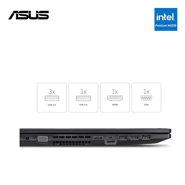 لپ تاپ ایسوس مدل ASUS PRO P2540NV Pentium M4200 , استوک — تصویر ۴