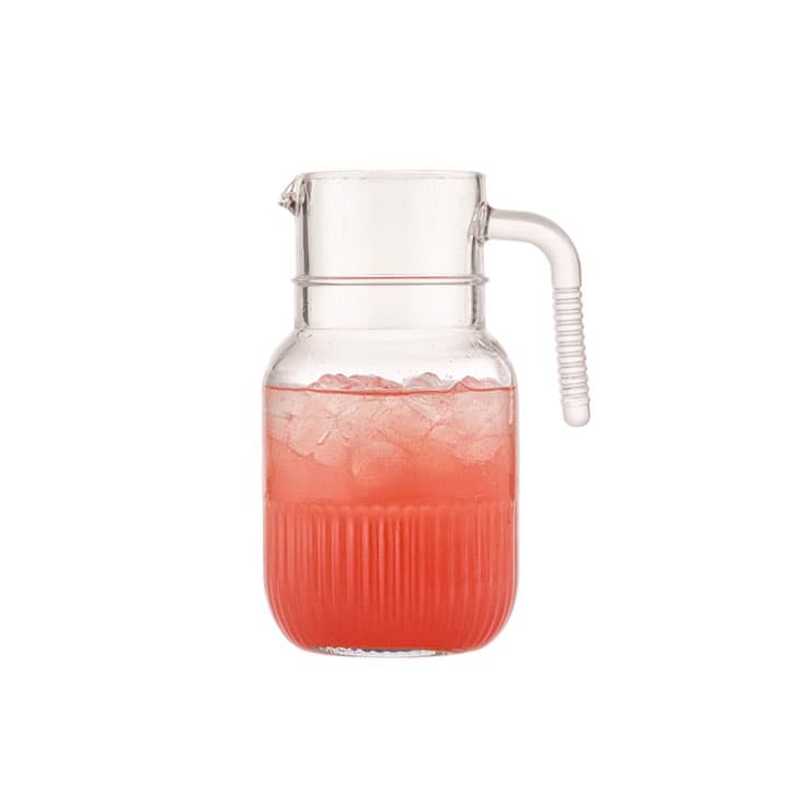 پارچ شیشه ای شیار دار 1/5 لیتر لیمون (6) /2299 — تصویر ۲