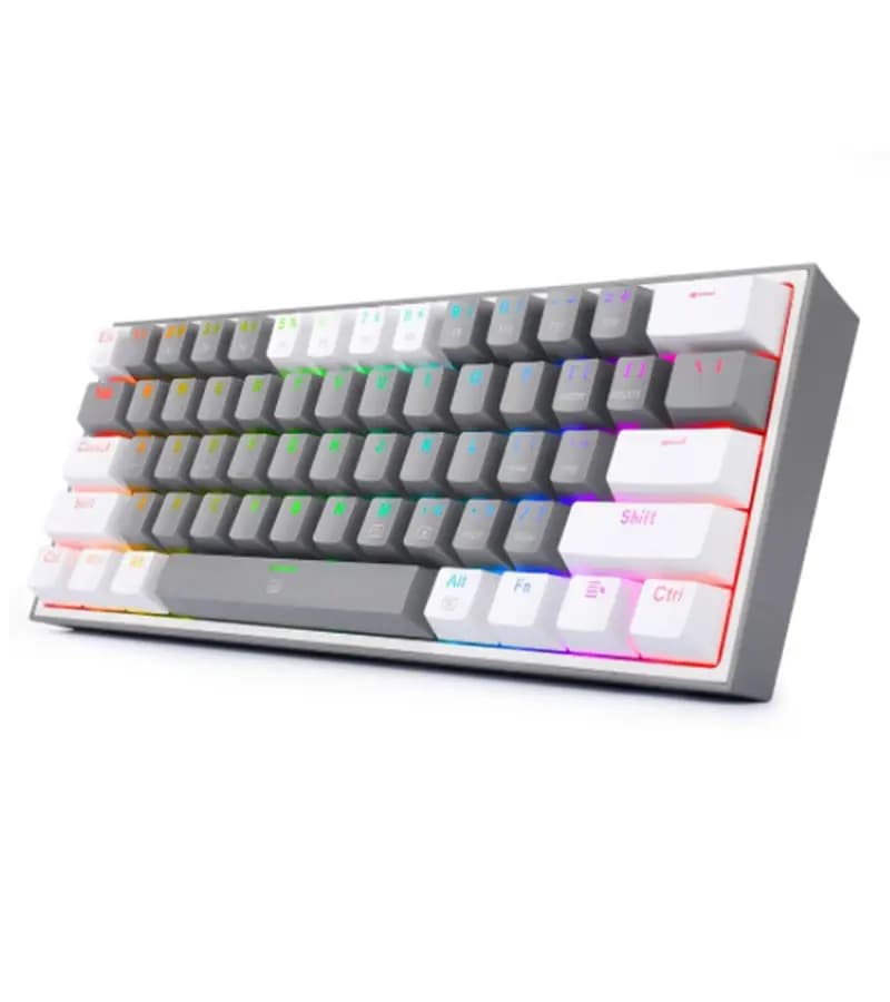 کیبورد مکانیکال گیمینگ ردراگون K617 FIZZ RGB Grey-White — تصویر ۴