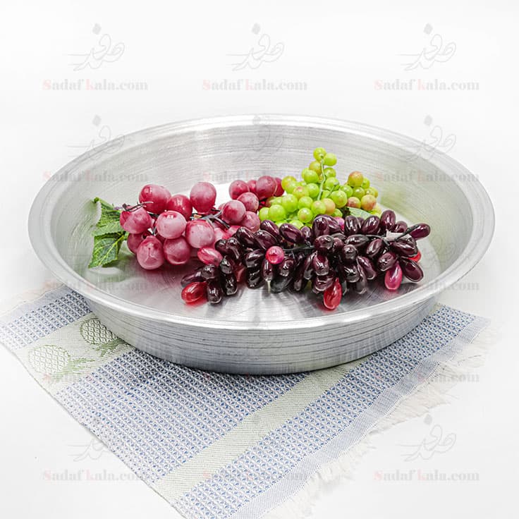 تشت سایز 50 قطر 45 آلومینیومی