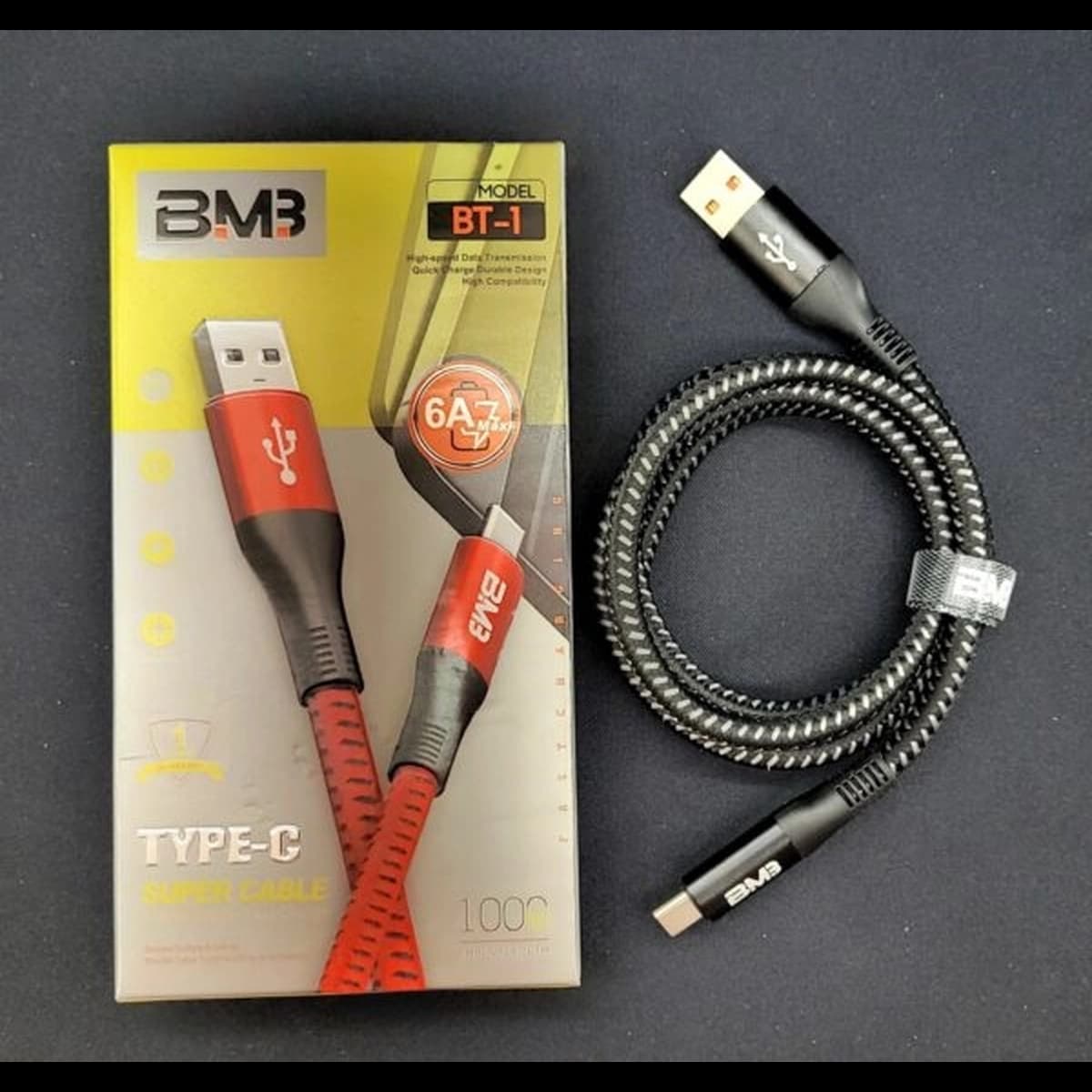 کابل شارژ BMB TAPE C