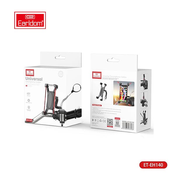 پایه نگهدارنده موبایل ارلدام مدل EARLDOM ET-EH140 مناسب دوچرخه و موتور سیکلت — تصویر ۲