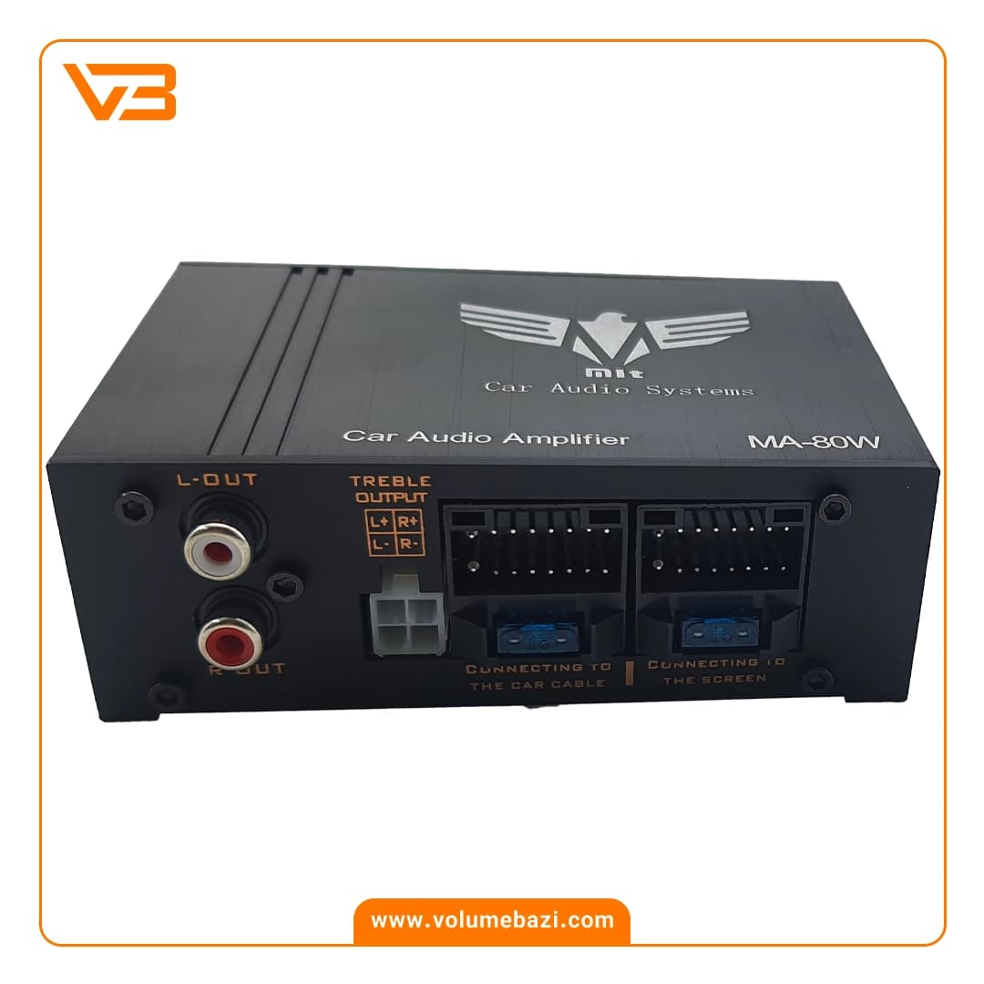 آمپلی فایر ۶ کانال مانیتور اندروید مدل MA-80W — تصویر ۲
