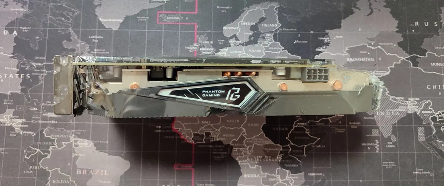 کارت گرافیک Aerock RX 590 GME (در حد نو) — تصویر ۲