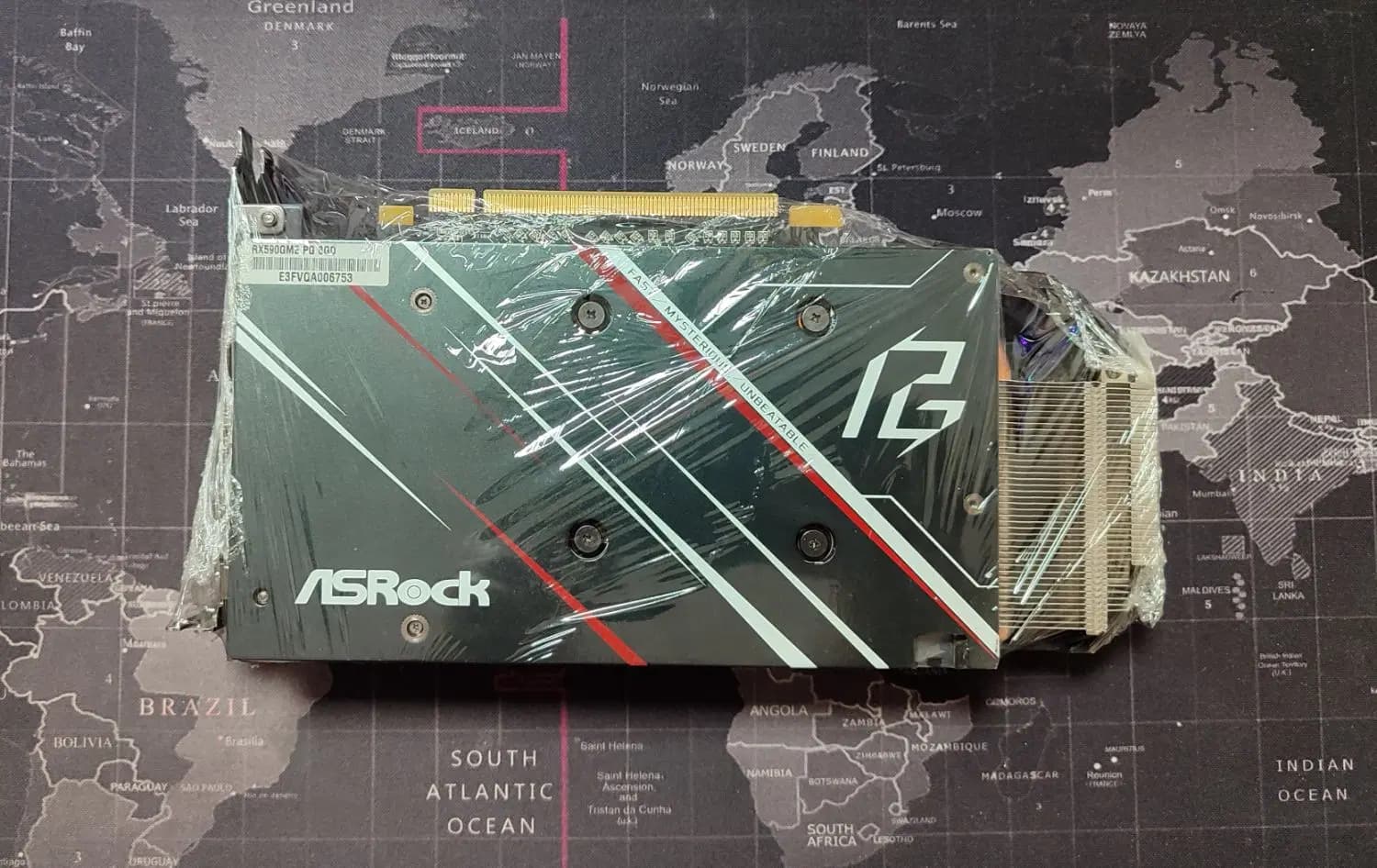 کارت گرافیک Aerock RX 590 GME (در حد نو) — تصویر ۳