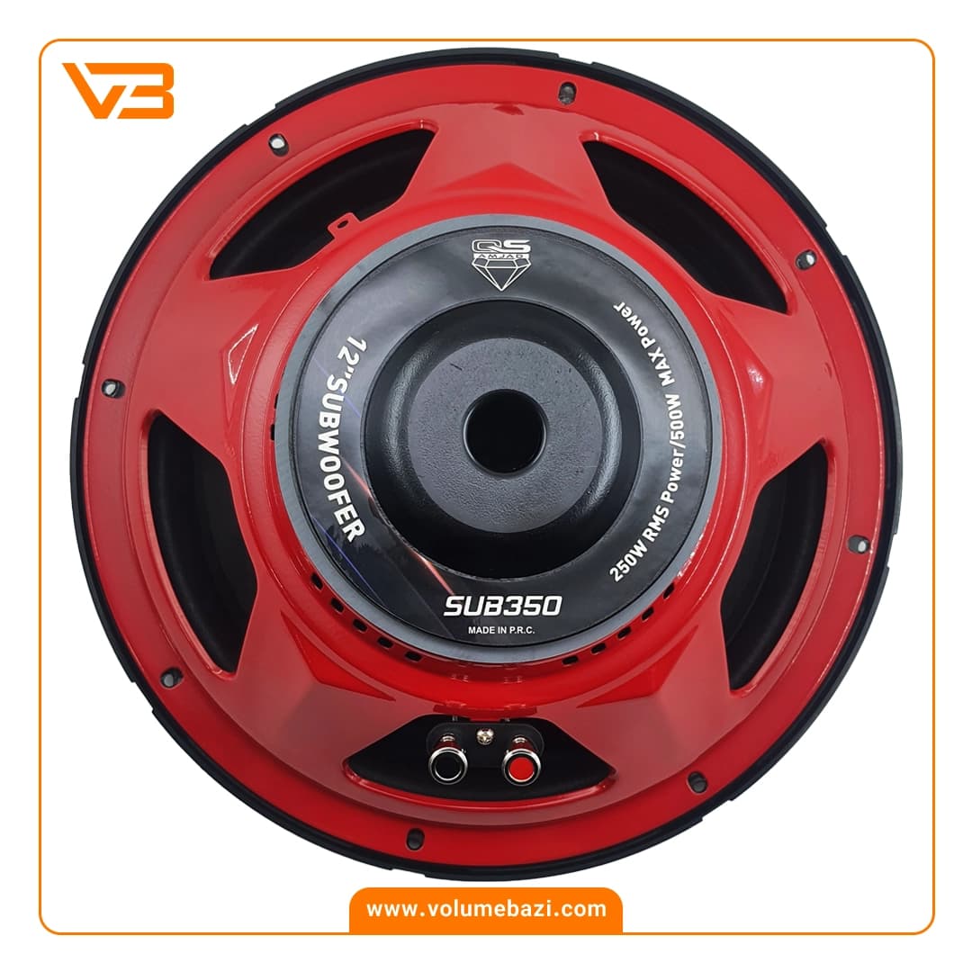 ساب ووفر 12 اینچ کیو اس مدل SUB350 — تصویر ۲