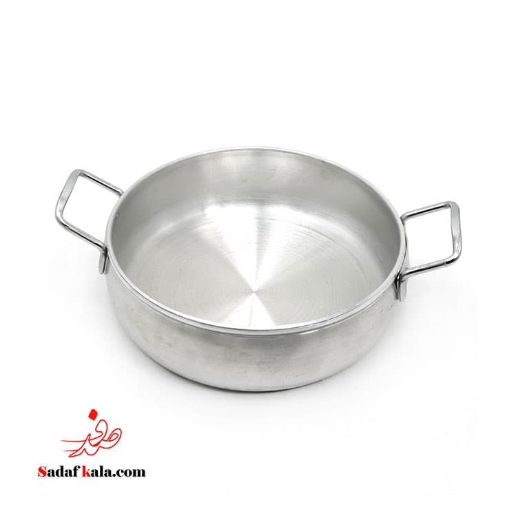 تابه خمره ای دو دسته سایز 32 آلومینیومی — تصویر ۲