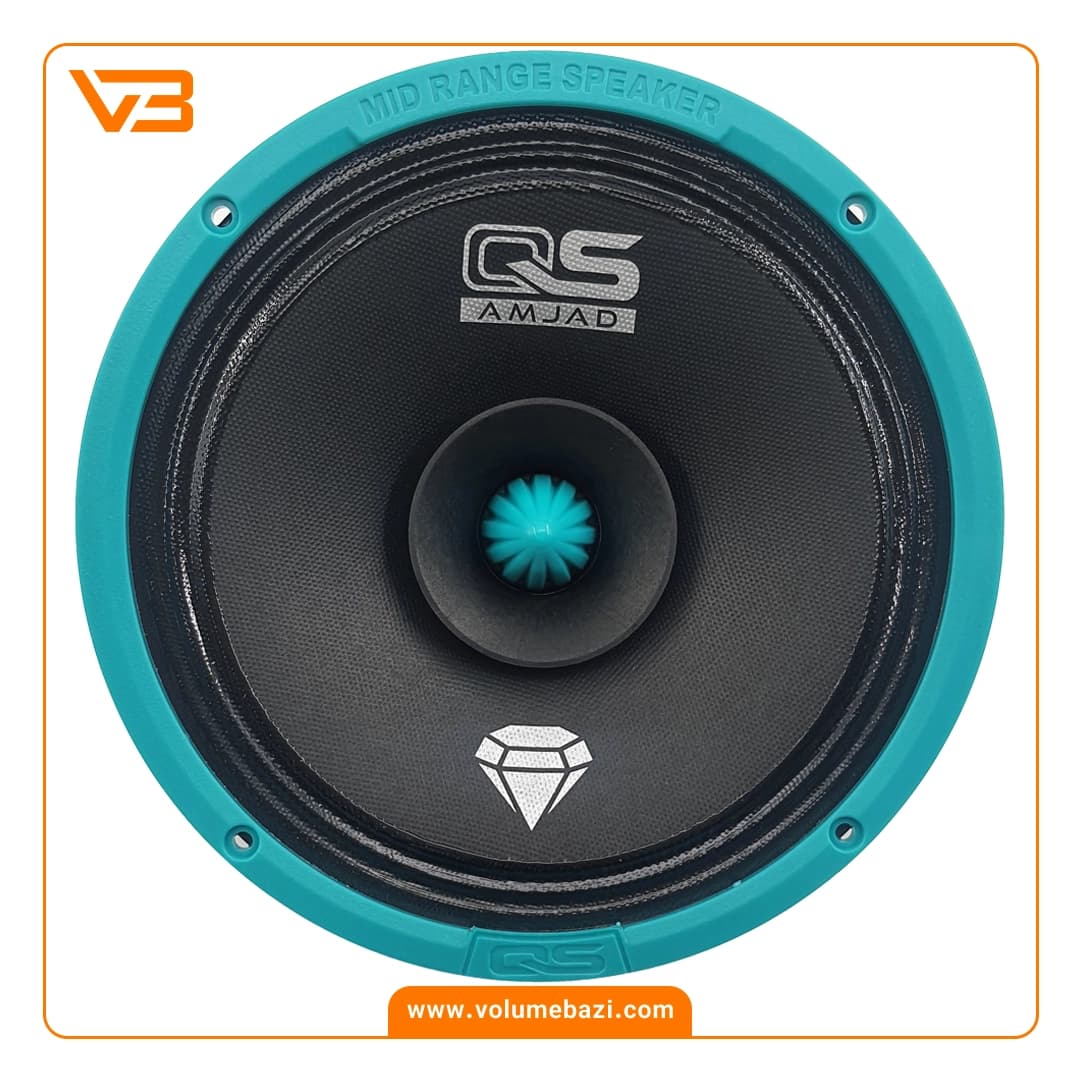 میدرنج 8 اینچ خودرو کیو اس مدل YD-200NEW G (بولت فلزی)
