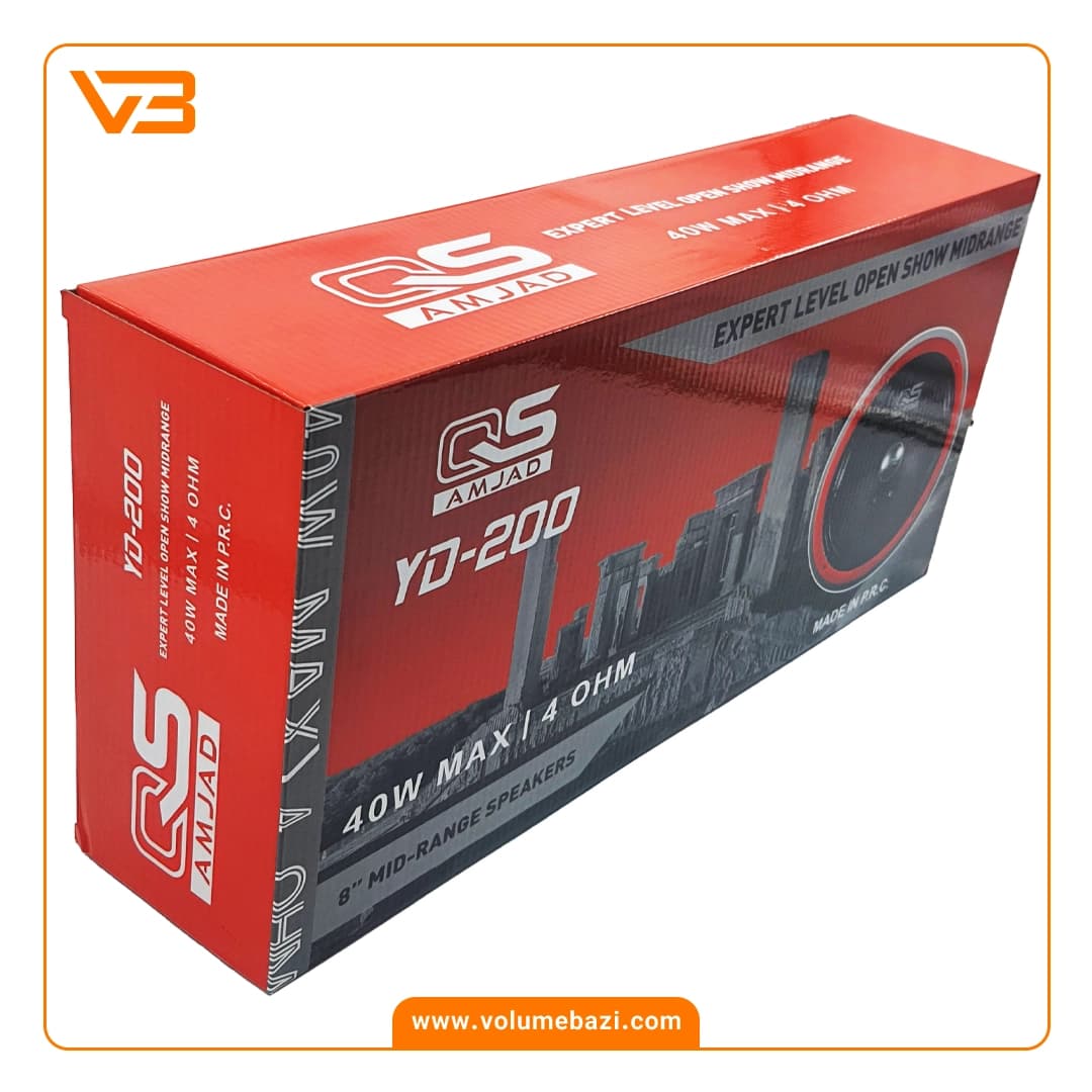 میدرنج 8 اینچ خودرو کیو اس مدل YD-200 O — تصویر ۴