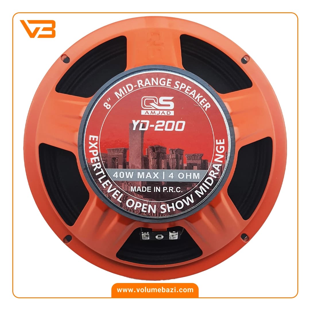 میدرنج 8 اینچ خودرو کیو اس مدل YD-200 O — تصویر ۲