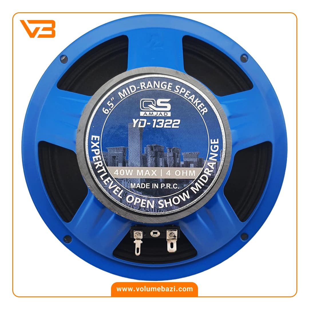 میدرنج 6.5 اینچ خودرو کیو اس مدل YD-1322 B — تصویر ۲