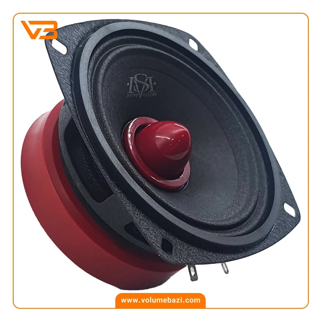 میدرنج 4 اینچ ساند میکرز مدل SM-400 (بولت دار) — تصویر ۳