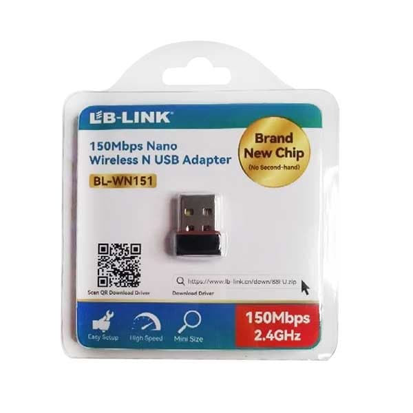 دانگل شبکه USB بی سیم LB-LINK مدل BL-WN151 — تصویر ۳