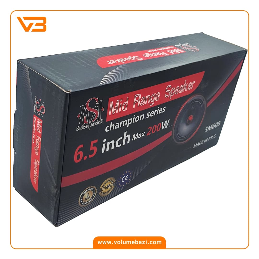 میدرنج 6.5 اینچ ساند میکرز مدل SM600 (بولت دار) — تصویر ۴