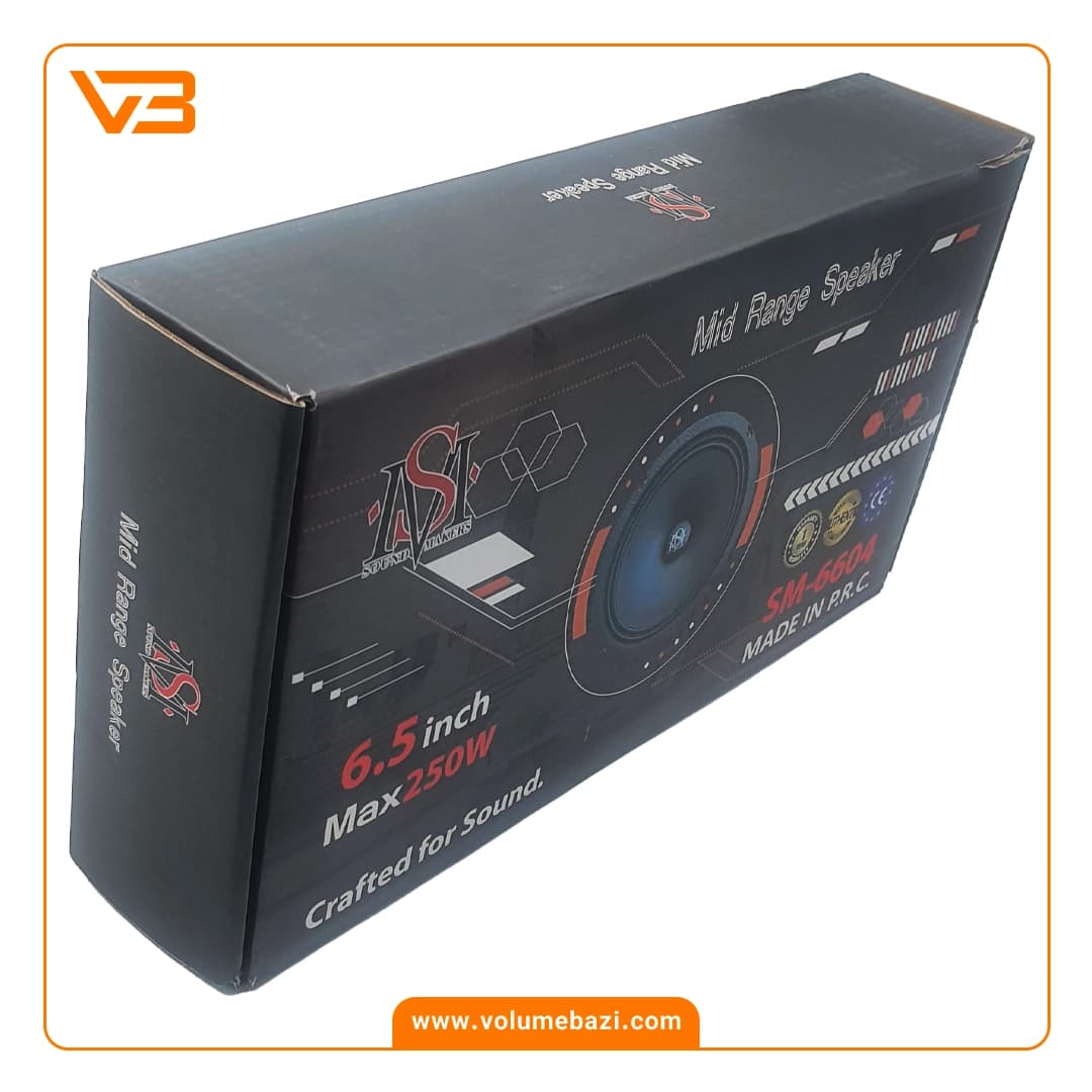 میدرنج 6.5 اینچ ساند میکرز مدل SM-6604 — تصویر ۴