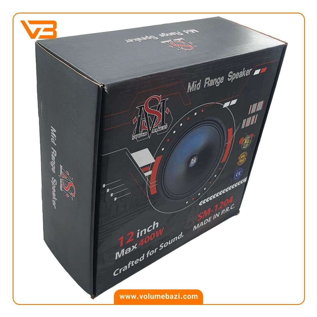 میدرنج 12 اینچ ساند میکرز مدل SM-1204 — تصویر ۴