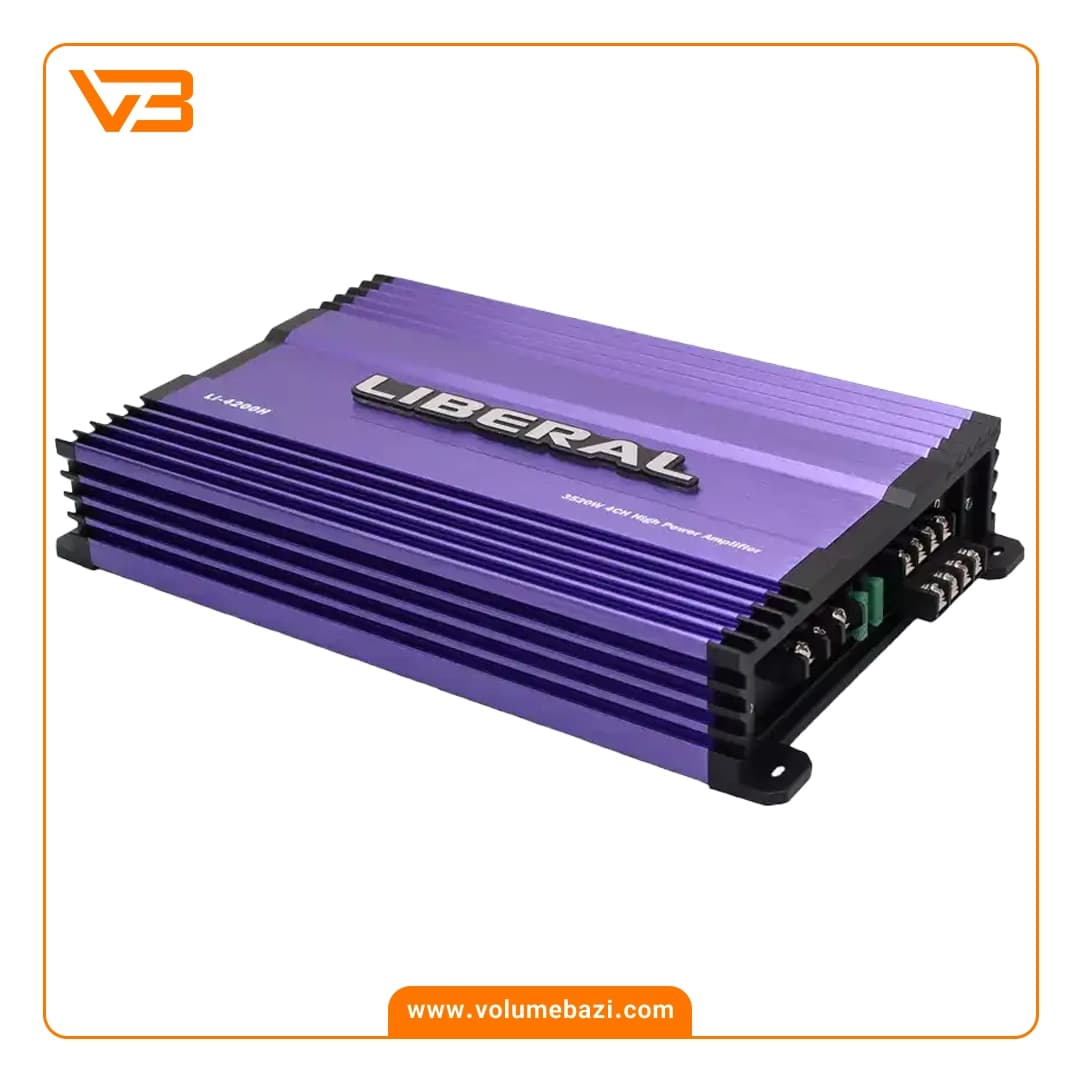 آمپلی فایر 4 کانال لیبرال مدل Li-4200H — تصویر ۲