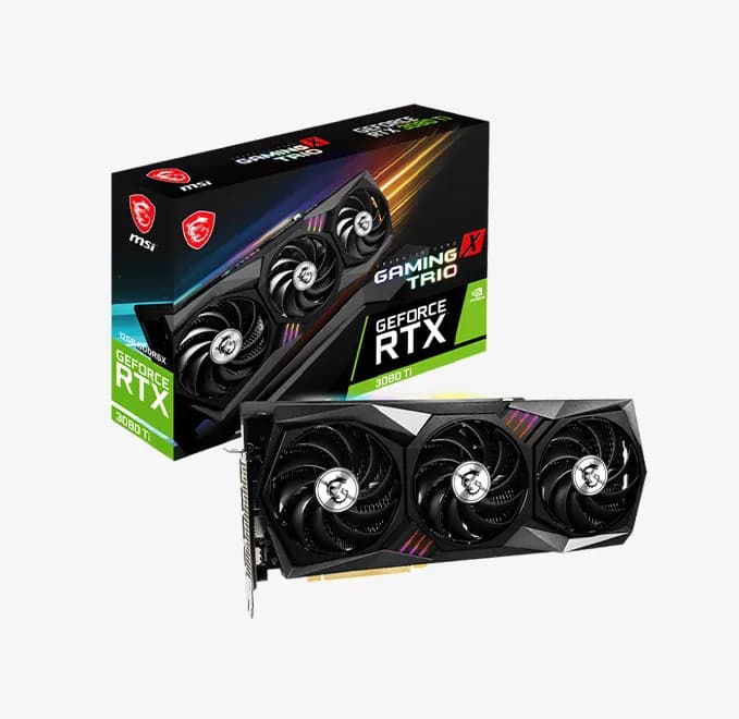 کارت گرافیک MSI RTX 3080 Ti Gaming XTrio ( درحد نو )