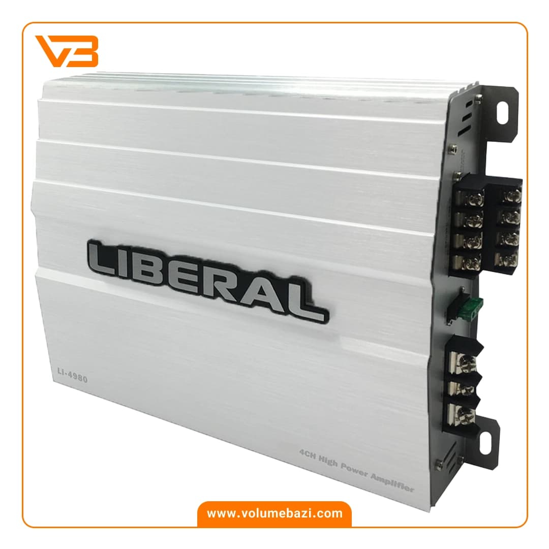 آمپلی فایر 4 کانال لیبرال مدل Li-4980 — تصویر ۳