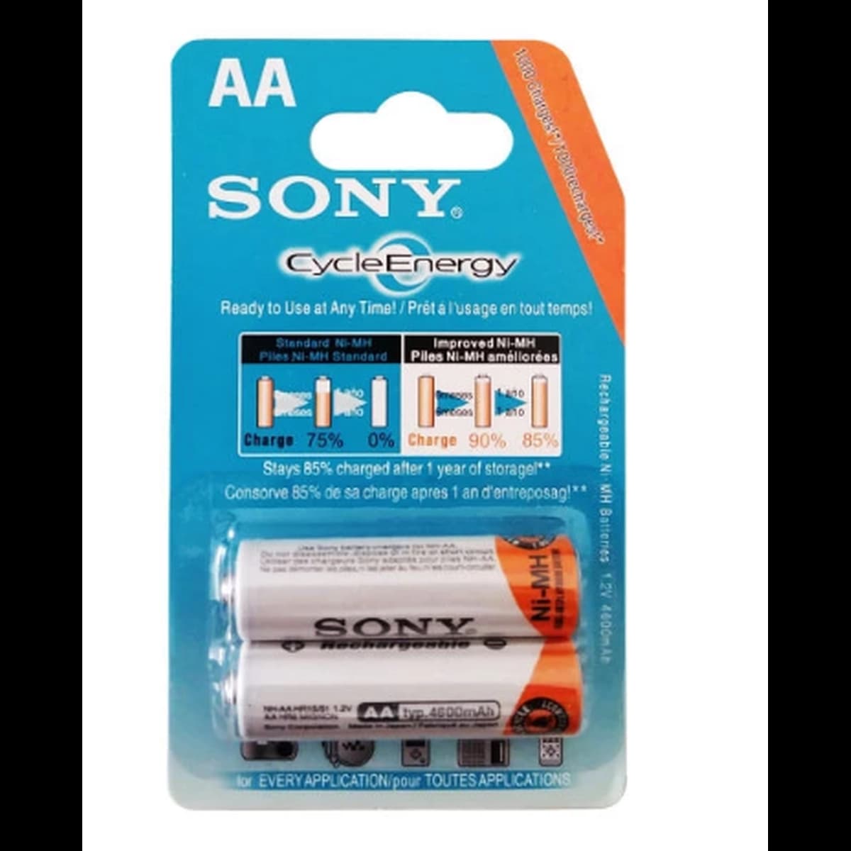 باطری شارژی قلمی SONY 4600MA