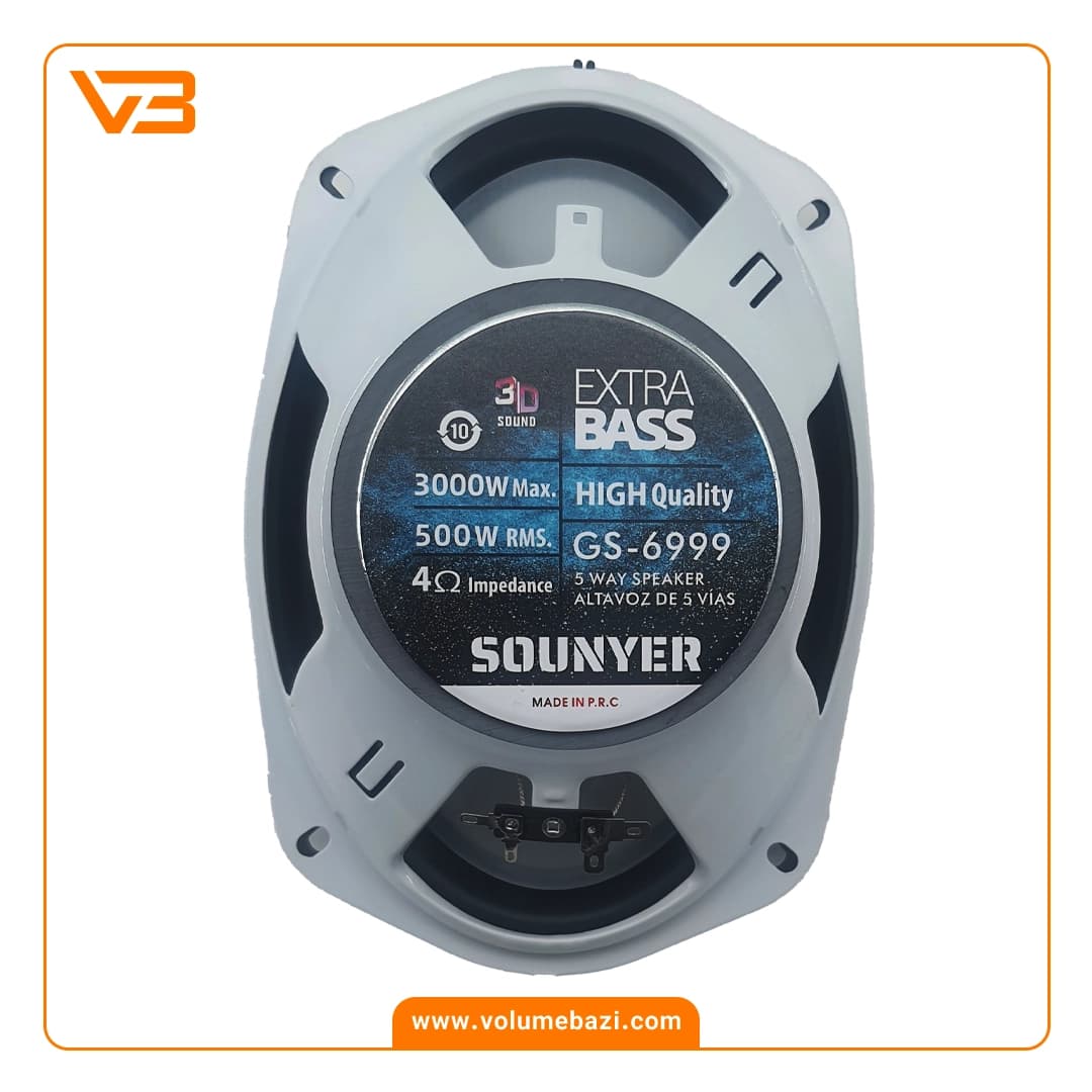 اسپیکر خودرو سانیر مدل GS-6699 — تصویر ۴