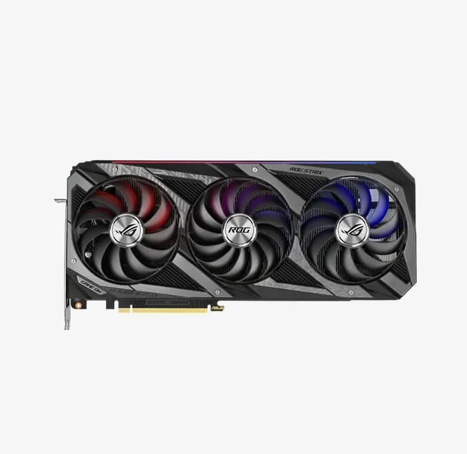 کارت گرافیک ASUS RTX 3060Ti ROG ( درحد نو ) — تصویر ۲