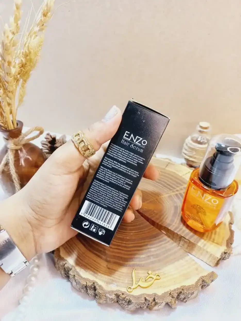 روغن مو آرگان ENZO اصلی — تصویر ۳