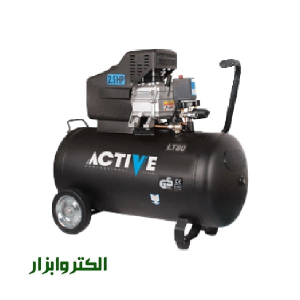 پمپ باد 80 لیتری اکتیو مدل AC-1080 — تصویر ۲