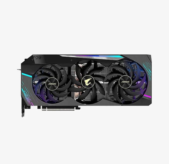 کارت گرافیک Gigabyte RTX 3090 Aorus Xtreme (در حد نو) — تصویر ۲