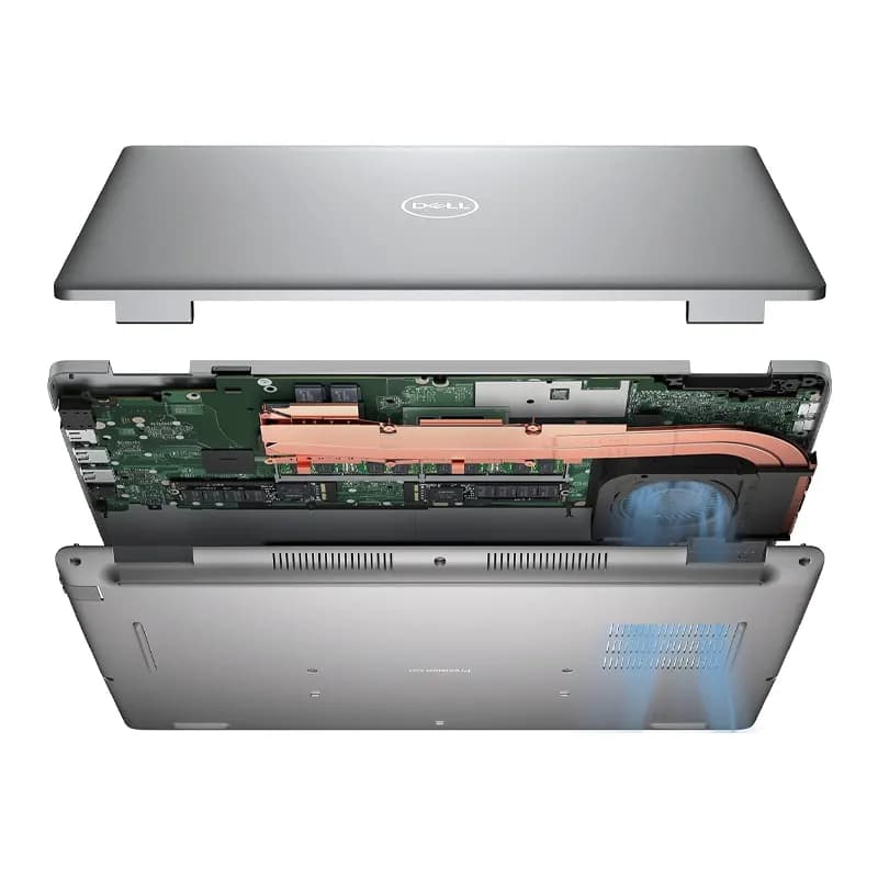 لپ تاپ دل DELL Precision 3571 | CORE i7_12790H | 16G | 512G | 4GB NIVIDIA QUADRO T600 | 15.6”FHD (استوک) — تصویر ۵