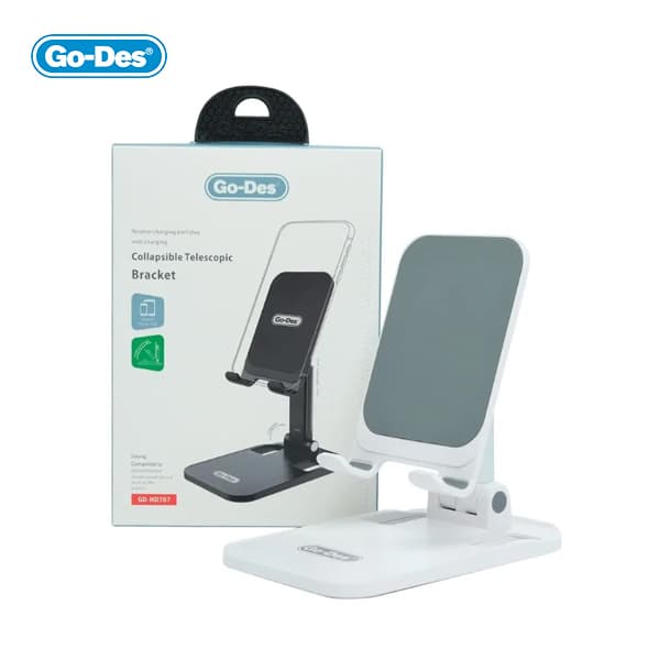 پایه نگهدارنده رومیزی گوشی و تبلت گودس مدل GO-DES HD707 — تصویر ۴