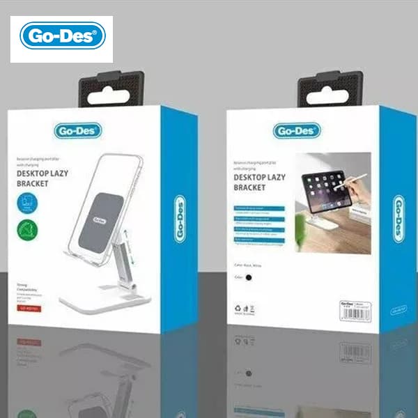 پایه نگهدارنده رومیزی گوشی و تبلت گودس مدل GO-DES HD707 — تصویر ۶
