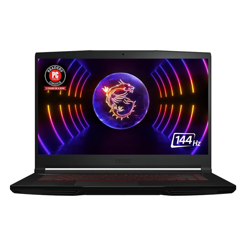 لپ تاپ ام اس ای MSI GF53 12UC | i7-12700H | 16G | 512GB | 4GB RTX3050 | 15.6”FHD IPS 144Hz (باکس اورجینال)