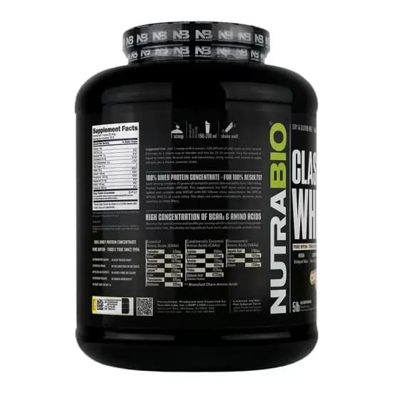 پروتئین وی کلاسیک نوتروبایو | Classic Whey Protein nutrabio — تصویر ۲
