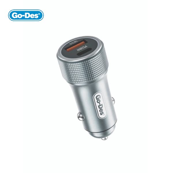 شارژر فندکی گودس سوپر فست شارژ مدل GO-DES QC2018 18W بدون کابل شارژ