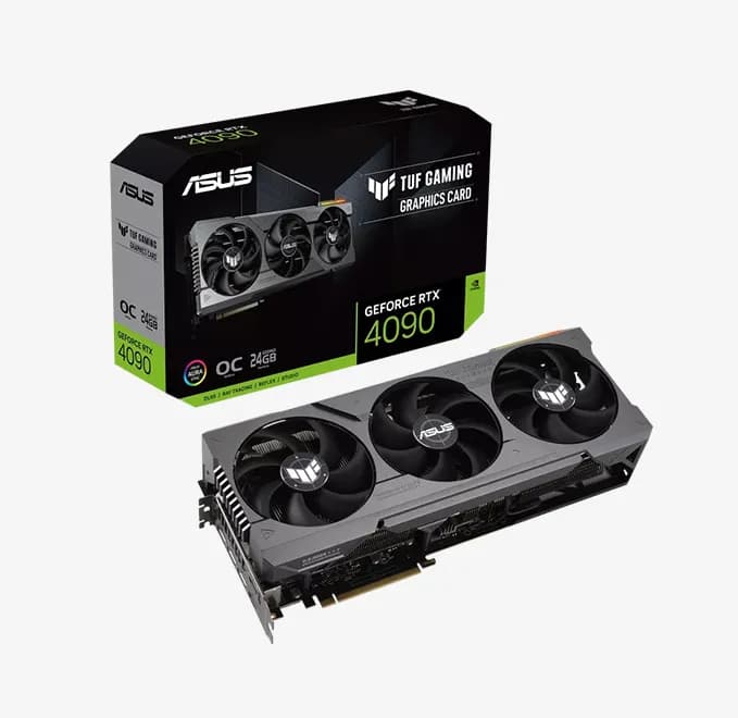 کارت گرافیک ASUS RTX 4090 TUF OC Edition (در حد نو-20 ماه گارانتی)