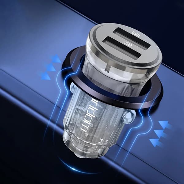 شارژر فندکی ارلدام فست شارژ مدل Earldom ES-CC24 3.4A 15W به همراه کابل شارژ — تصویر ۷