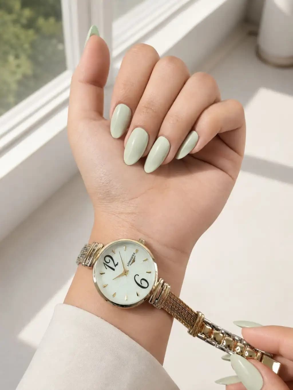 ساعت مچی Longines مدل بند فلزی بافت‌دار | با 5 طرح مختلف — تصویر ۴