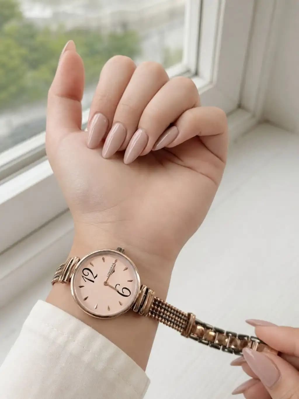 ساعت مچی Longines مدل بند فلزی بافت‌دار | با 5 طرح مختلف — تصویر ۵