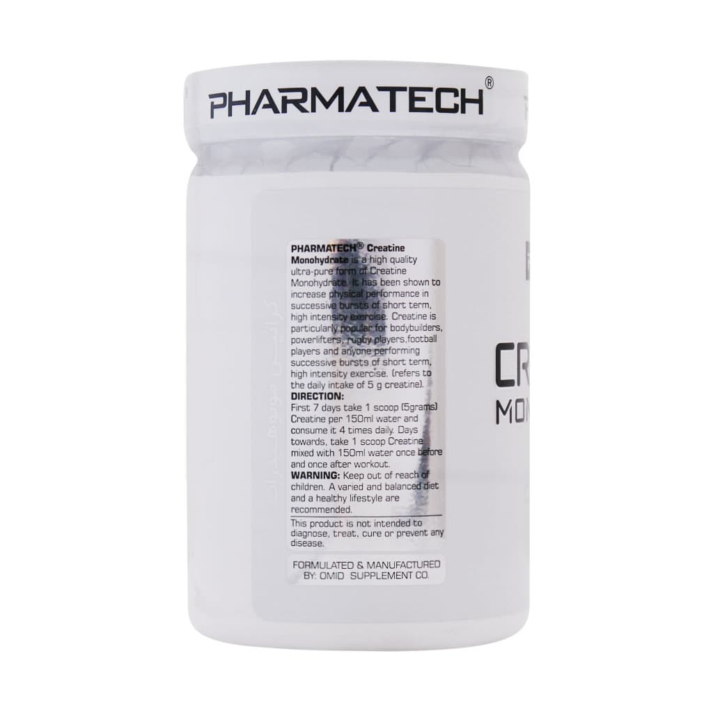 پودر کراتین مونوهیدرات فارماتک ۳۰۰ گرم | Pharma Tech Creatine Monohydrate Powder ۳۰۰ g — تصویر ۲