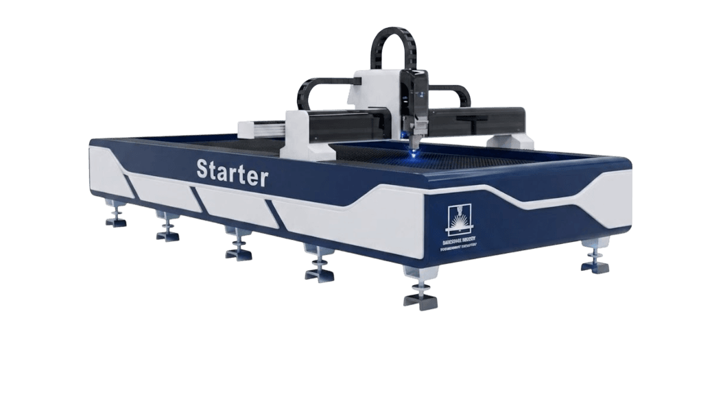 برش لیزر صنعتی فایبر 3 کیلووات مدل Starter