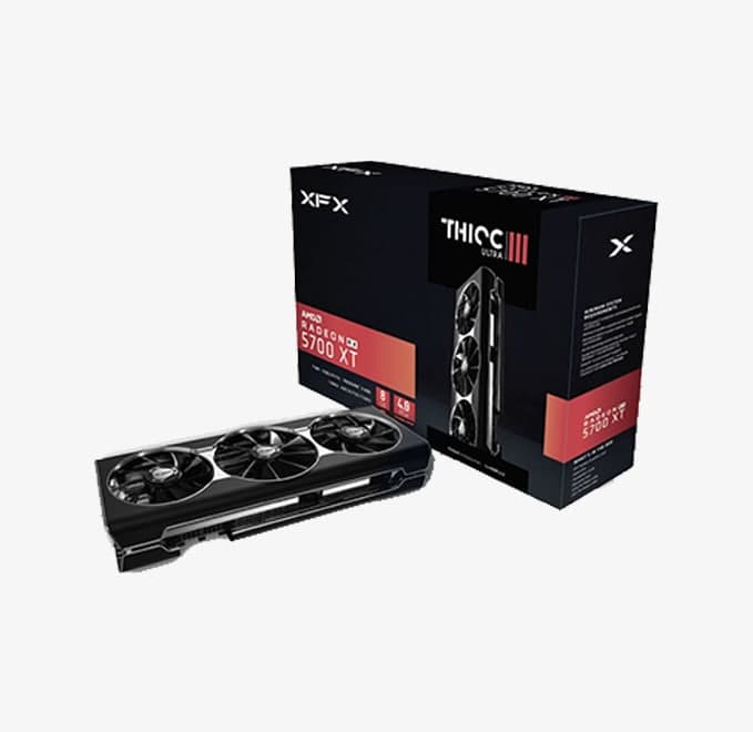 کارت گرافیک ||| XFX RX 5700XT thicc ( درحد نو )