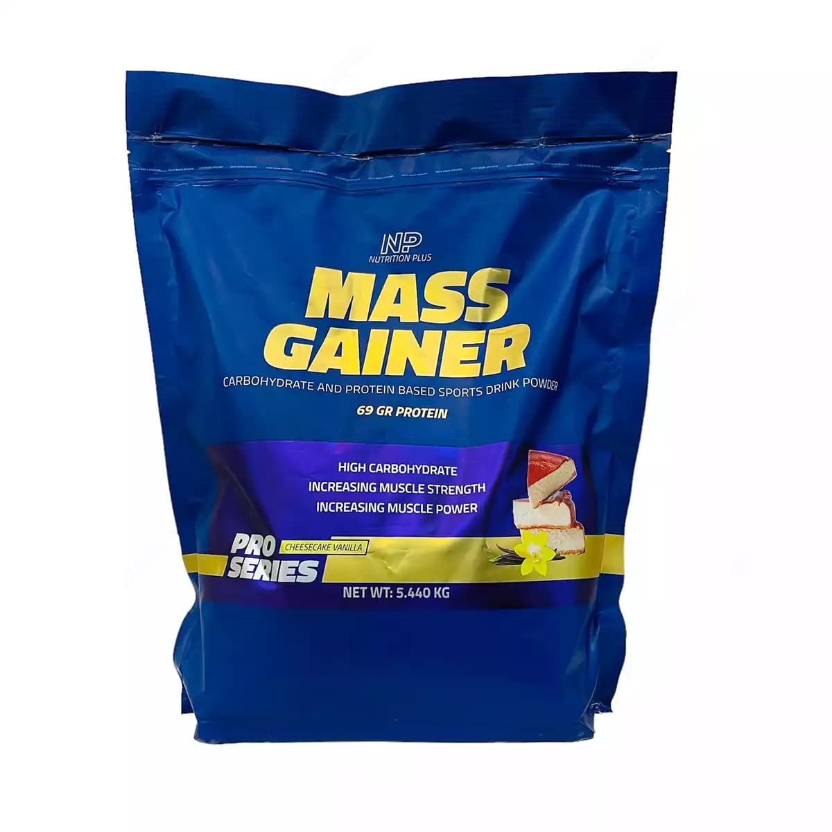 مس گینر پرو نوتریشن پلاس 5440 گرم | Mass Gainer NP nutrition plus 5440 g