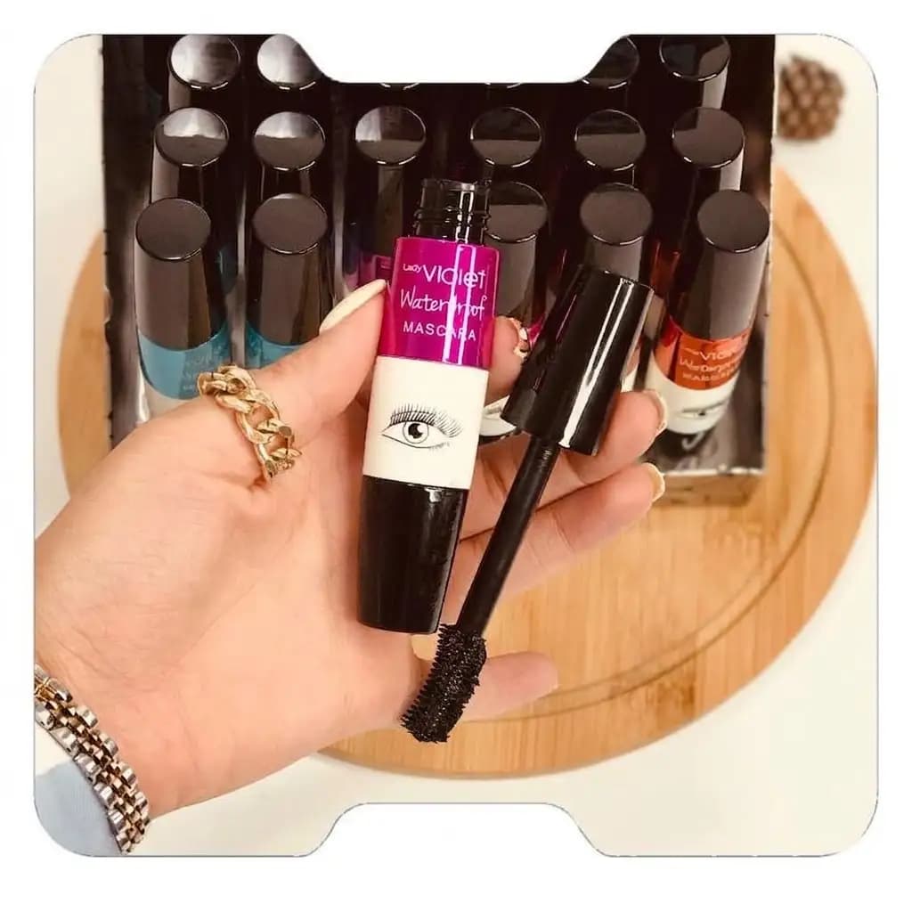 ریمل فرچه ژله ای ضد آب VIOLET — تصویر ۴