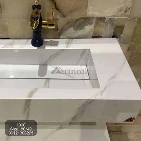 روشویی سرامیکی باشلف کد ZN1000 — تصویر ۲