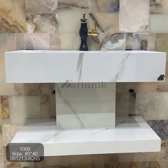روشویی سرامیکی باشلف کد ZN1000 — تصویر ۳