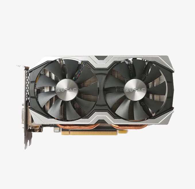 کارت گرافیک Zotac GTX 1060 AMP (در حد نو) — تصویر ۲