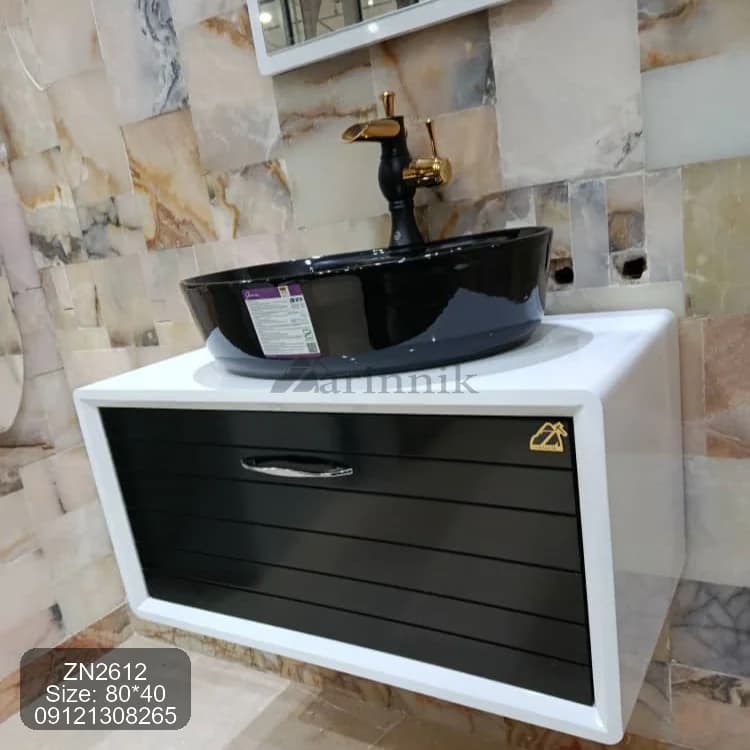 روشویی کابینتی فول کد ZN2612 — تصویر ۳