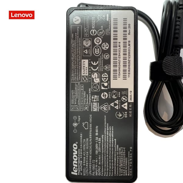 شارژر لپ تاپ LENOVO لنو 20 ولت 4.5 آمپر سر USB — تصویر ۳
