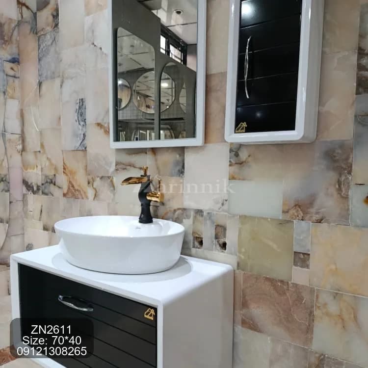 روشویی کابینتی فول ست کد ZN2611 — تصویر ۲
